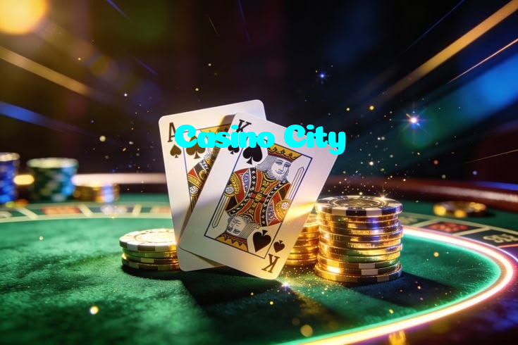 Casino City casino presented on mobile device in Pakistan with slots and live games